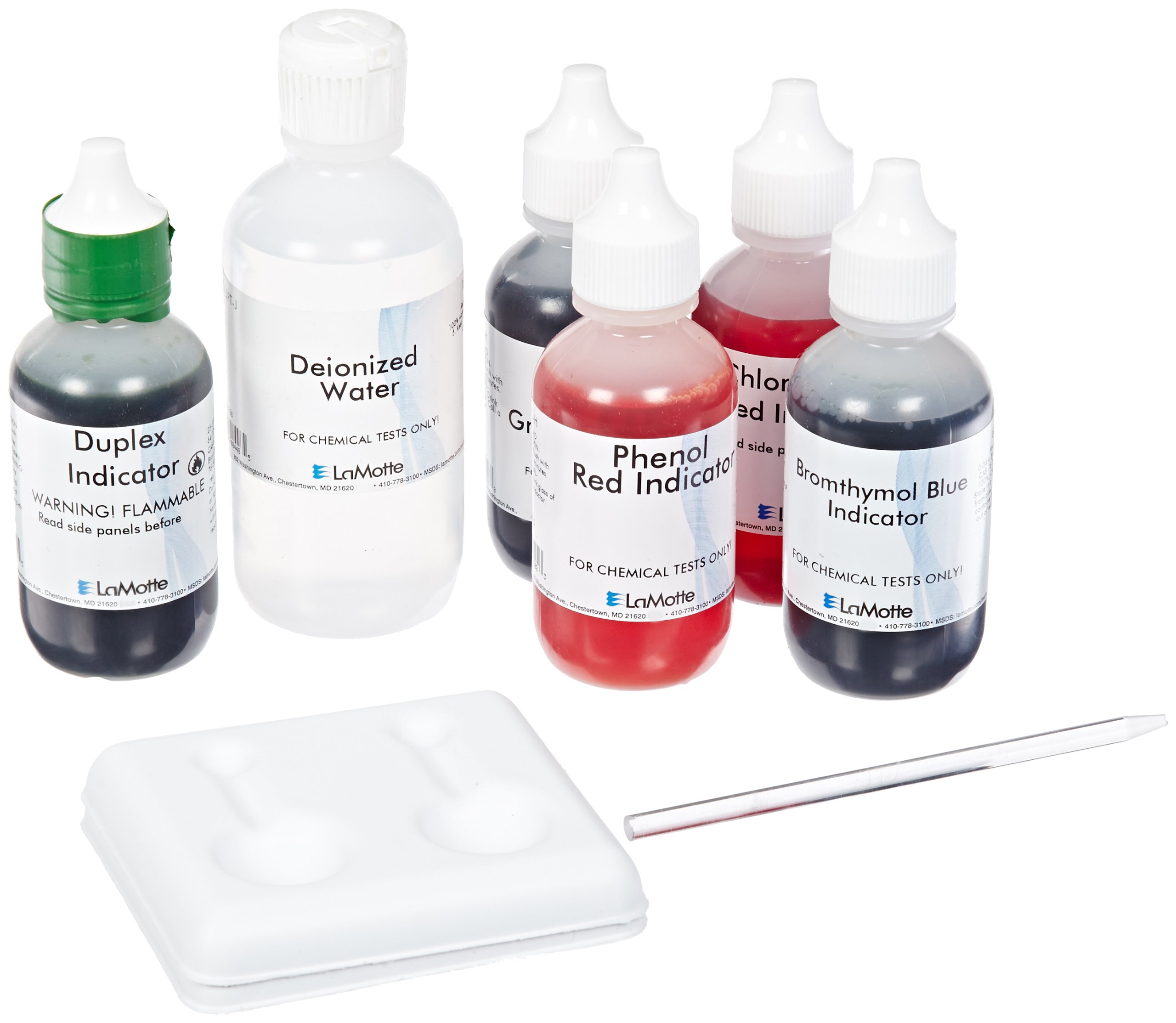 LaMotte 5023-01 Model Morgan ST-M Soil pH Test Kit, 3.8-8.4 pH