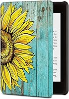 Vista 22 de BVDIKMI Funda para Kindle de 6 pulgadas (versión 11ª generación 2022), funda delgada de piel sintética con encendido y apagado automático