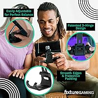 Vista 16 de Fixture S2 Bundle Gaming Console Monitor and Controller Mount with Carrying Case Compatible with Nintendo Switch OLED and Pro Controller