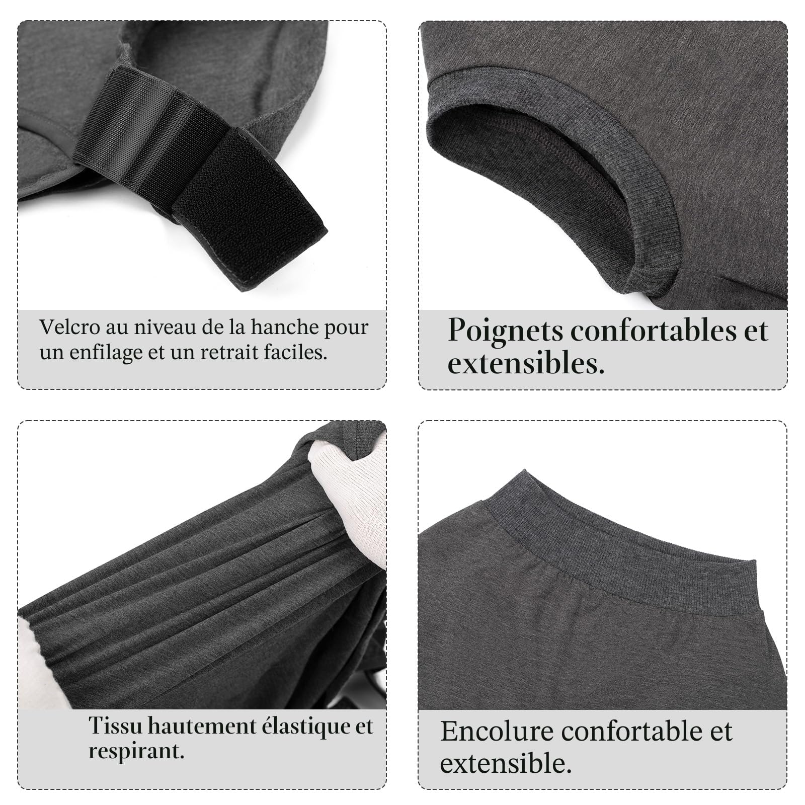 Body Chien Post Operatoire Femelle Male Combinaison Chien Sterilisation Castration Body Medical pour Chienne Anti Lechage après Opération t Shirt Post Operatoire Alternative Collerette Chiens