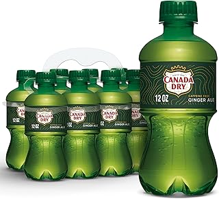 Ginger Ale Soda, 12 Fl Oz Bottles, 8 Pack