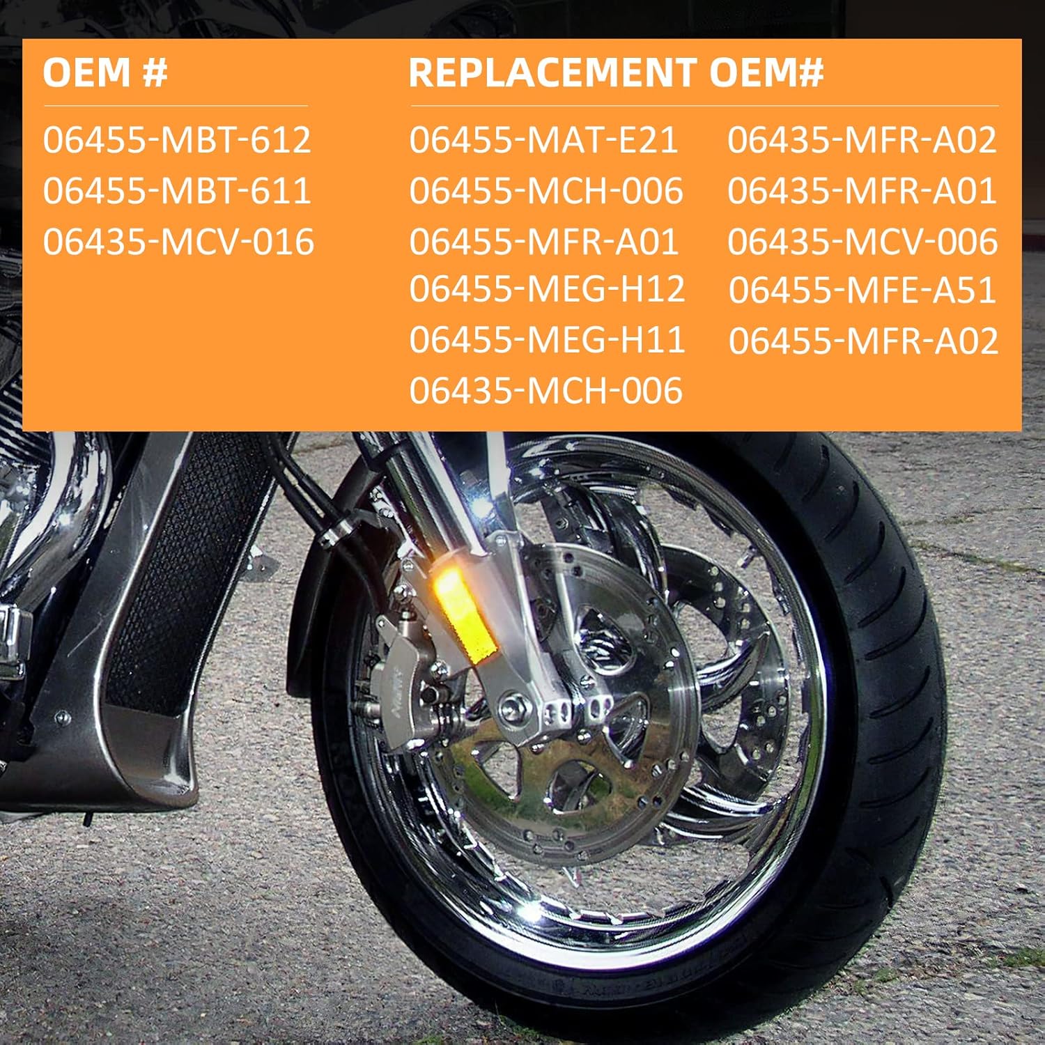 Brake Pads Front Rear Sintered for Honda VTX1800 Fury Interstate Sabre Stateline 1300-ABS VT1300 Shadow Aero 750-ABS VT750