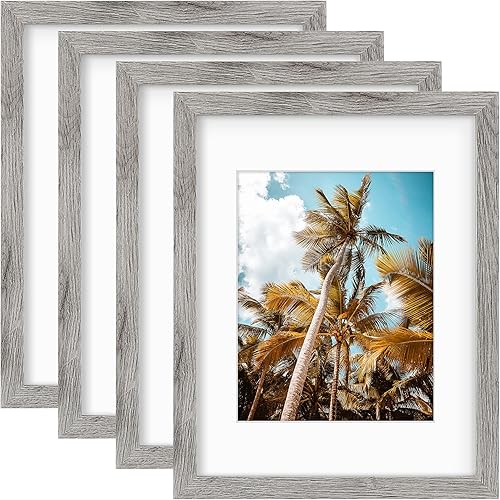 Vista 463 de Frametory, Portarretratos negro de 16 x 20 pulgadas, para fotos de 11 x 14 pulgadas con paspartú, molduras anchas (16 x 20 pulgadas, negro)