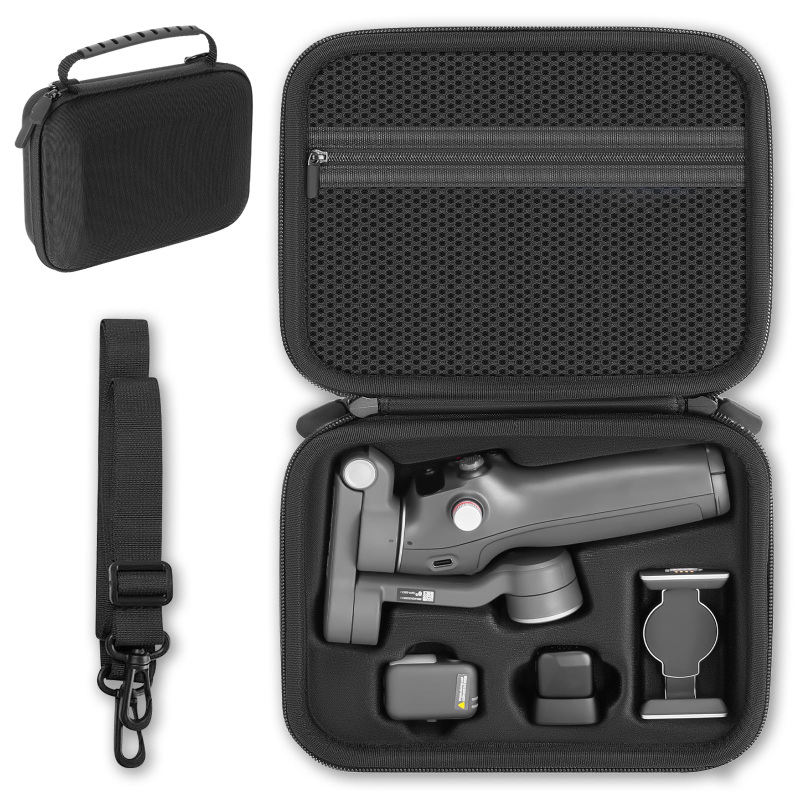 Étui Sac pour DJI Osmo Mobile 7P/8, Sac de Rangement Portable Compact pour DJI Osmo Mobile 7/7P/8 Vlog Combo