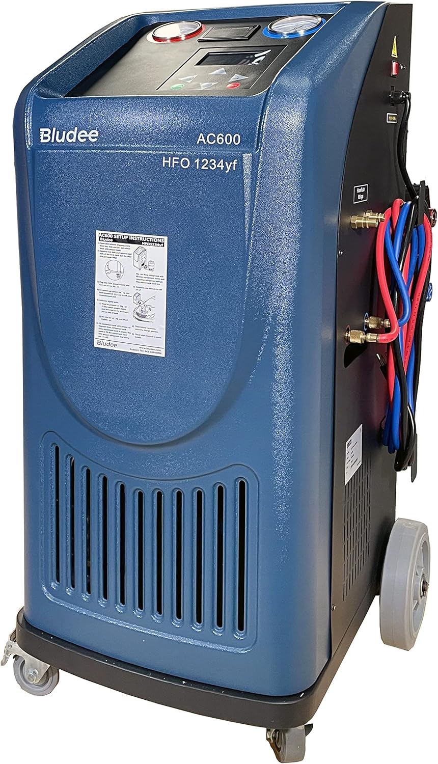 Auto AC Recovery, Recharge and Recycle Machine for 1234yf