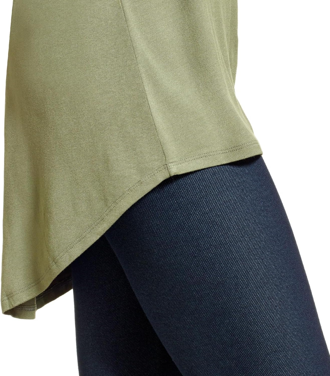 HUE Women’s Essential Denim Jeggings – Stretch Pull-On Casual Pants with Back Pockets - Image 5