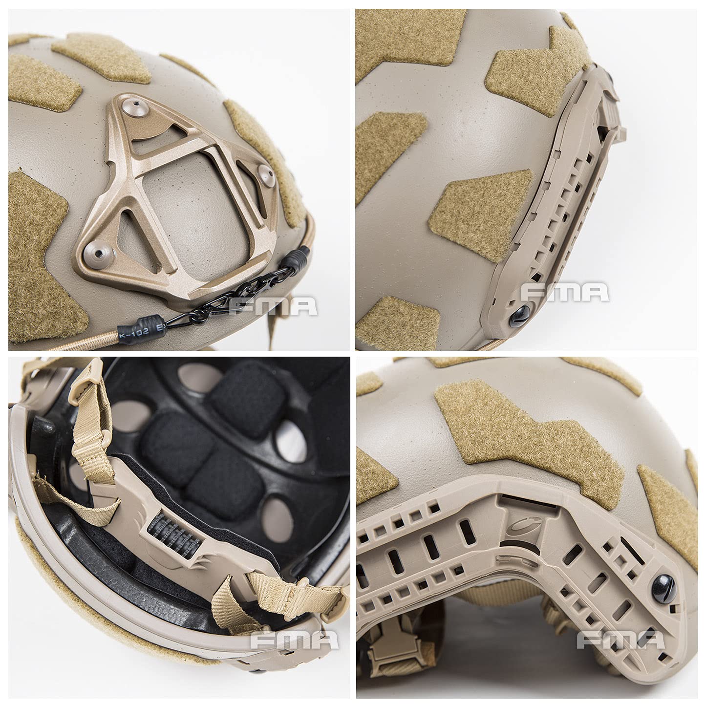FMA Tactical SF Super High Cut Casco Airsoft Paintball SF Casco TB1315B