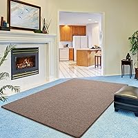 Vista 9 de Keeko Alfombras de área de 4 x 6 pies para sala de estar, alfombra suave y moderna de espuma viscoelástica para dormitorio, alfombra