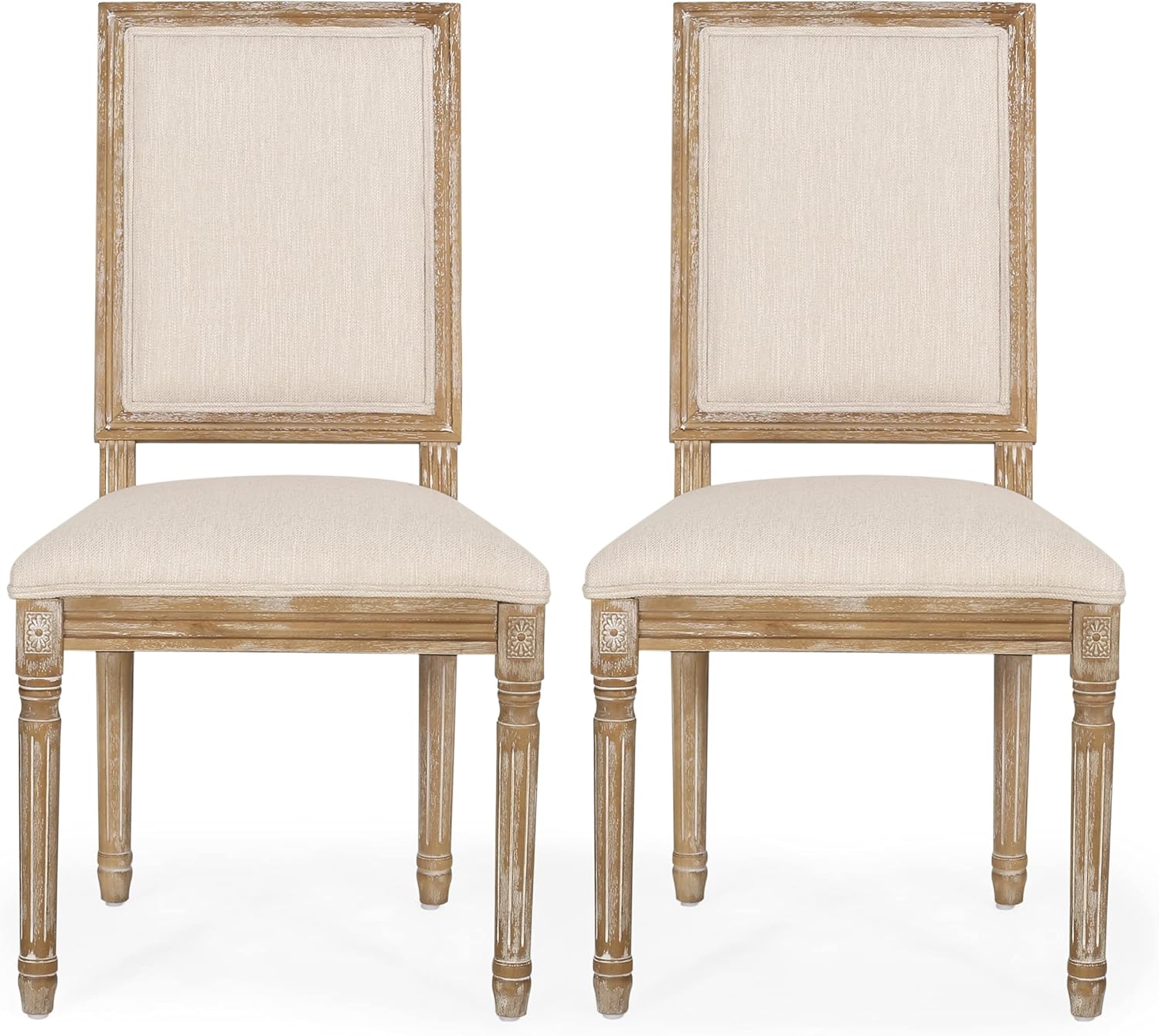 Christopher Knight Home Regina Dining Chair, Beige + Natural