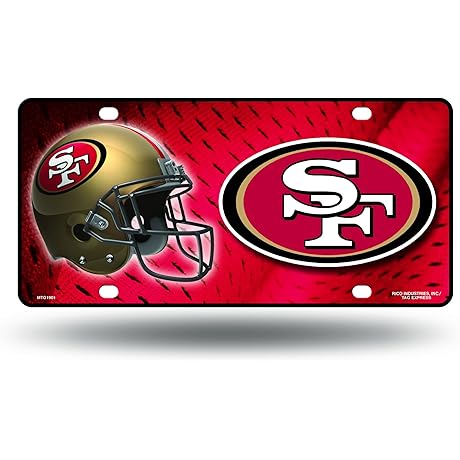 NFL Fanatics San Francisco 49ers Paper Plates