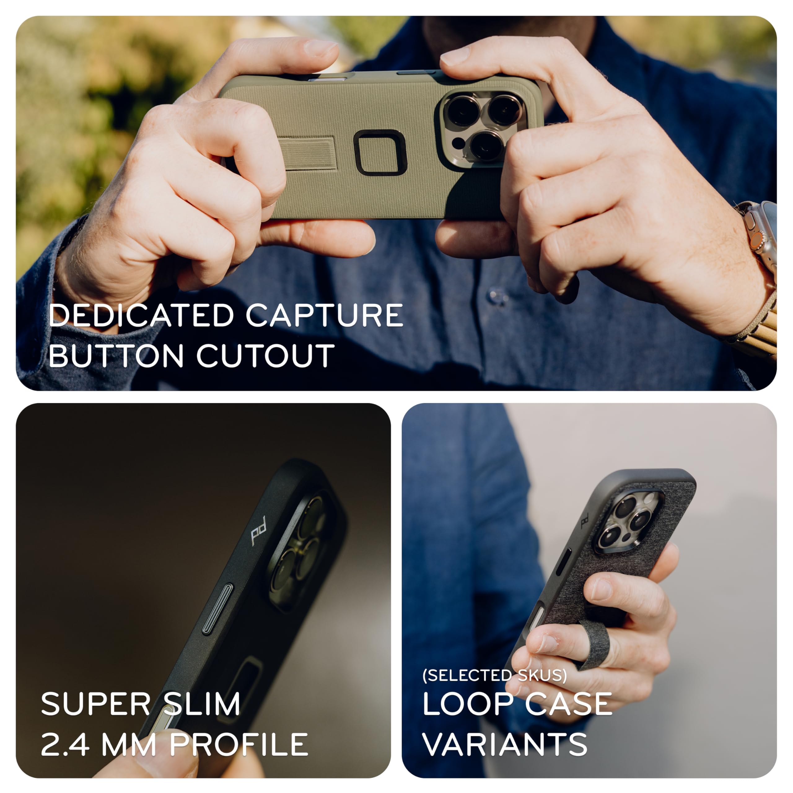 Mobile Everyday Loop Case iPhone Pro Black : Amazon.ca: Electronics