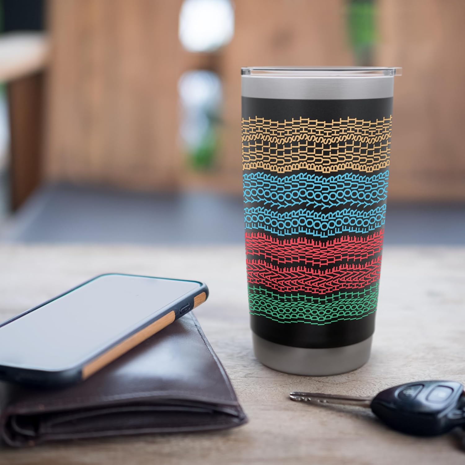 I DON'T HAVE TIME FOR YOUR BULLSHIT Hidden Message Stainless Steel Insulated Tumbler - Image 7