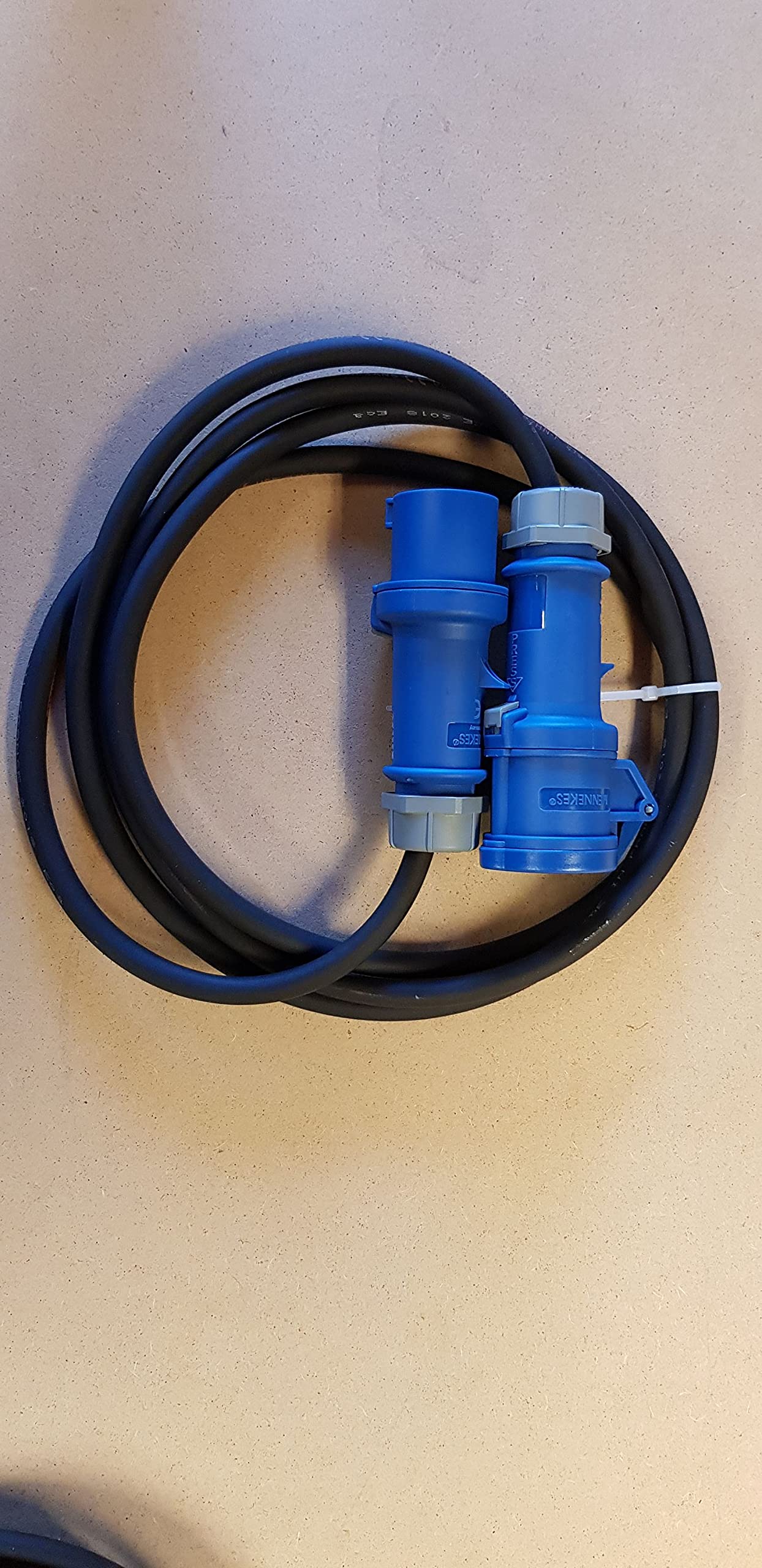 Cavo Prolunga CEE 10m 63A IP67 5x10mm2 Cavo Di Alimentazione PCE - Foto 5