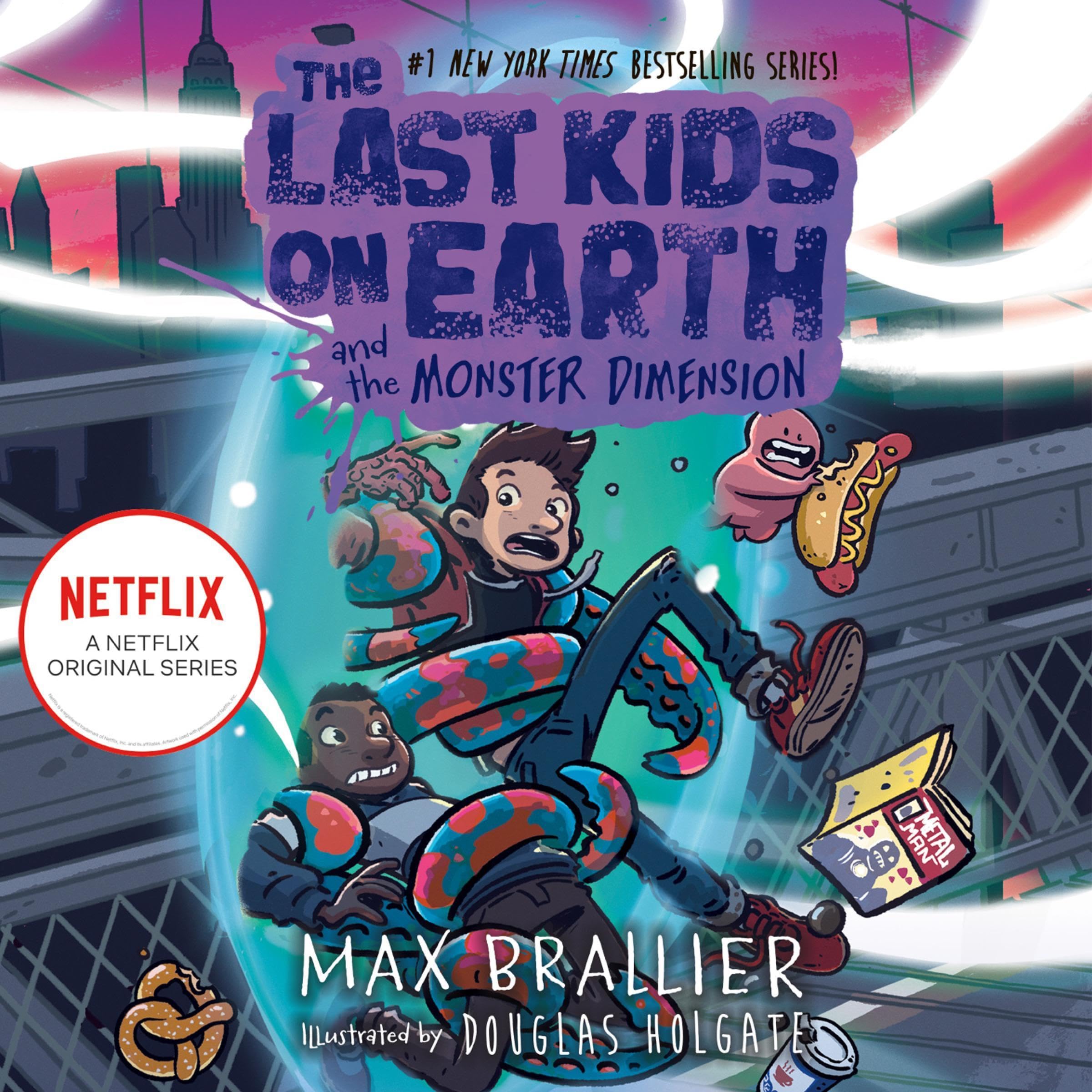 Cover art for The Last Kids on Earth and the Monster Dimension