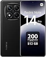 Smartphone Xiaomi Redmi Note 14 Pro 5G Midnight Black (Preto) 12GB RAM 512GB ROM NFC [ 24090RA29G ]