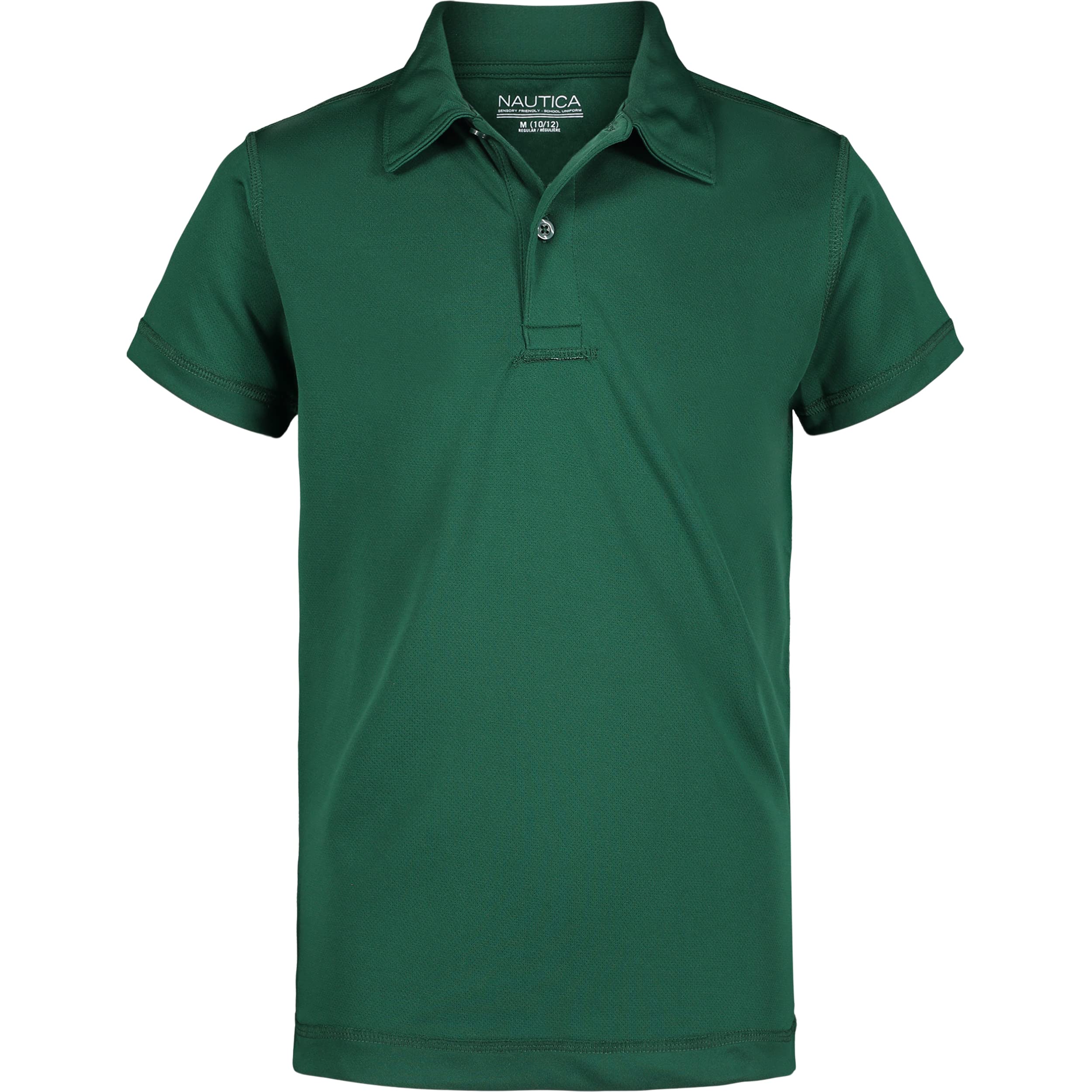 Nautica Polo de manga corta para uniforme escolar para niño, amigable con los sentidos