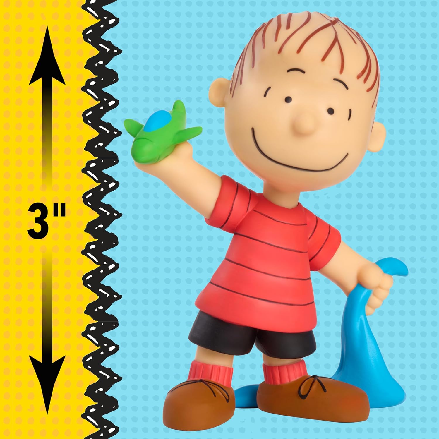 Peanuts 75th Anniversary Collectible Figure Set – Snoopy, Charlie Brown, Lucy, Linus & Sally Toys – 5-Piece Figures for Kids & Adult Collectors, Ages 3 and Up