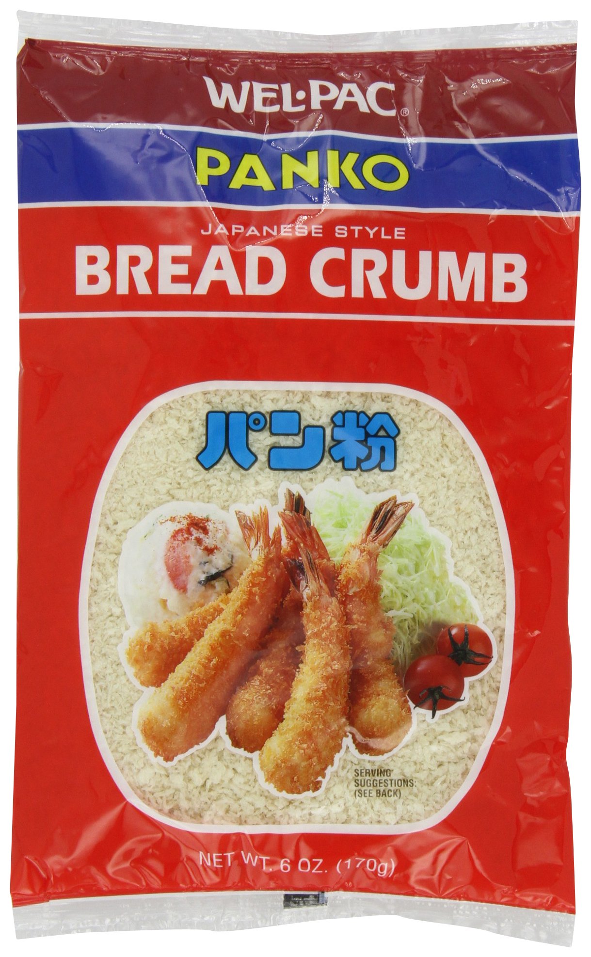 Amazon.com: Welpac Japanese Style Panko Bread Crumbs, 6-Ounce