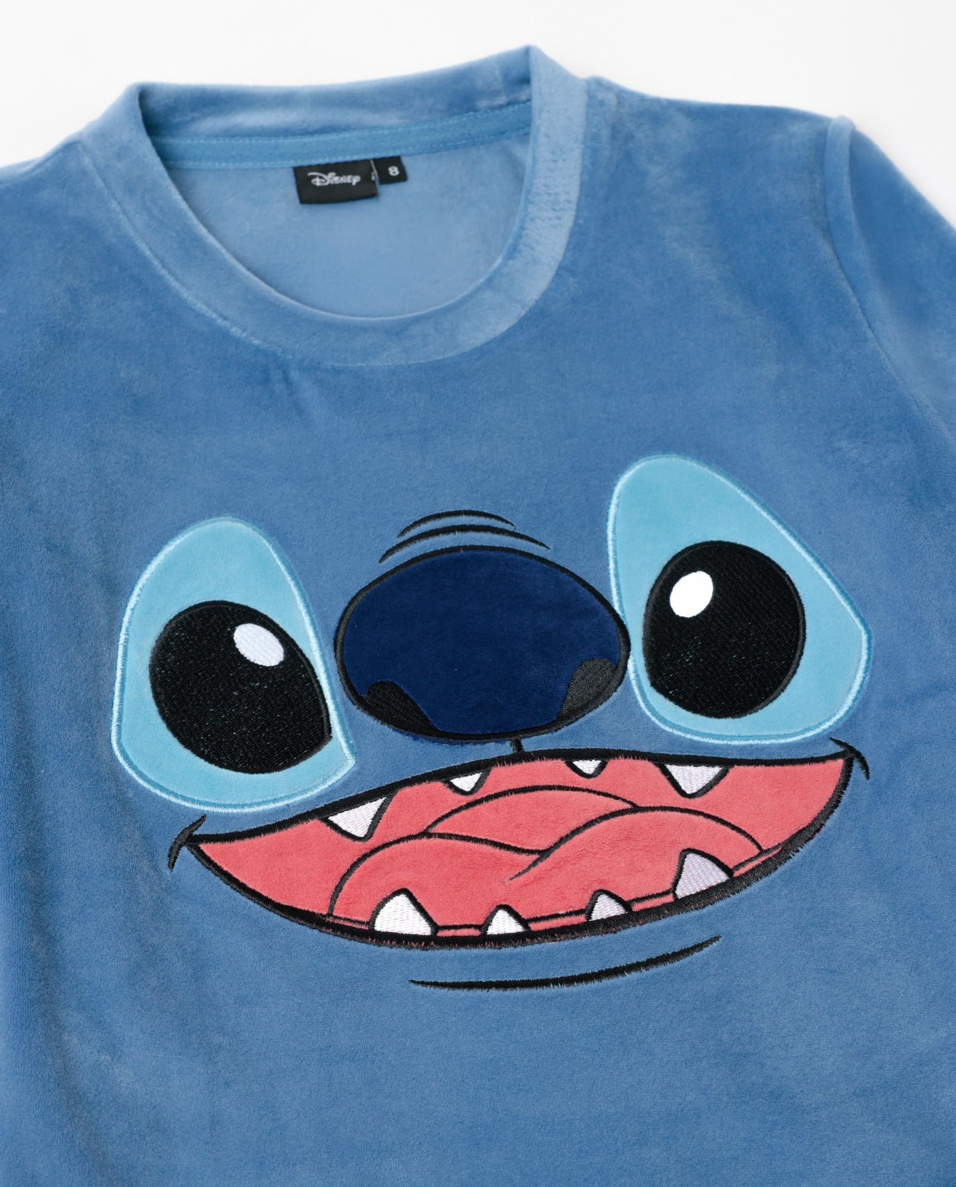 Disney Alicia Langarm-Pyjama aus Samt für Mädchen