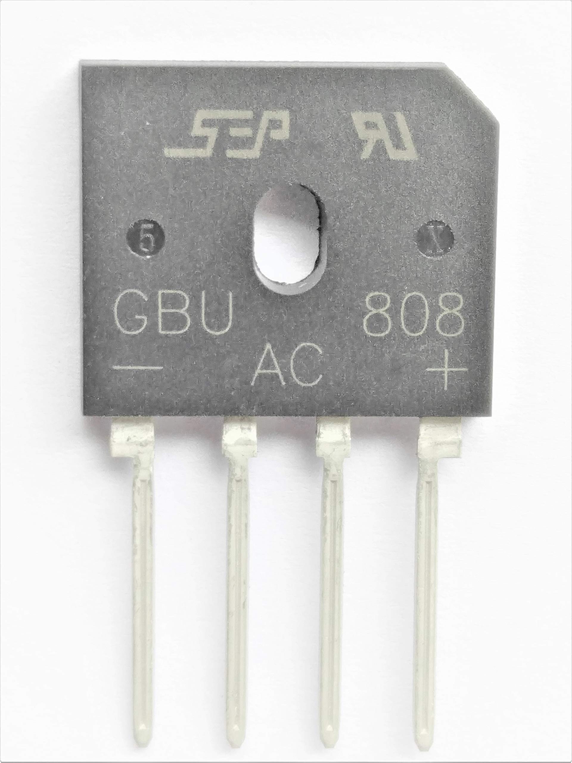 Vasp Electronics GBU808 Bridge Rectifier 8a 800v - Pack of 5