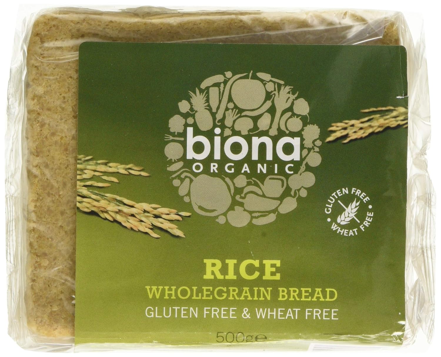 Biona Organic Gluten Free Bread Rice Bread 500g