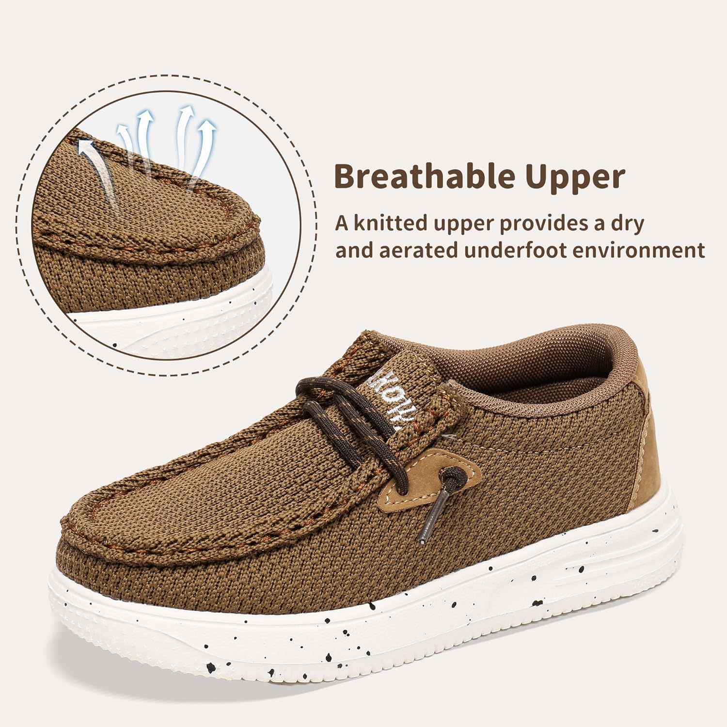 Apakowa Kids Boys Girls Loafers Slip-On Casual Walking Shoes Comfortable & Lightweight (Toddler/Little Kid/Big Kid) - Image 6