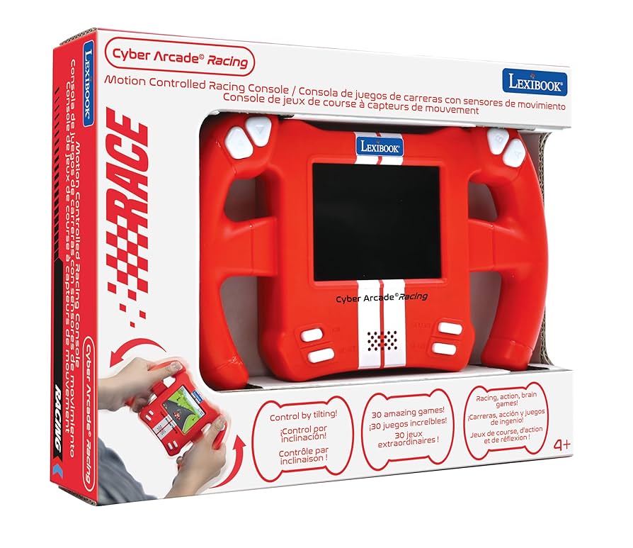 Amazon.com: Lexibook, Cyber Arcade Racing, Motion Controlled