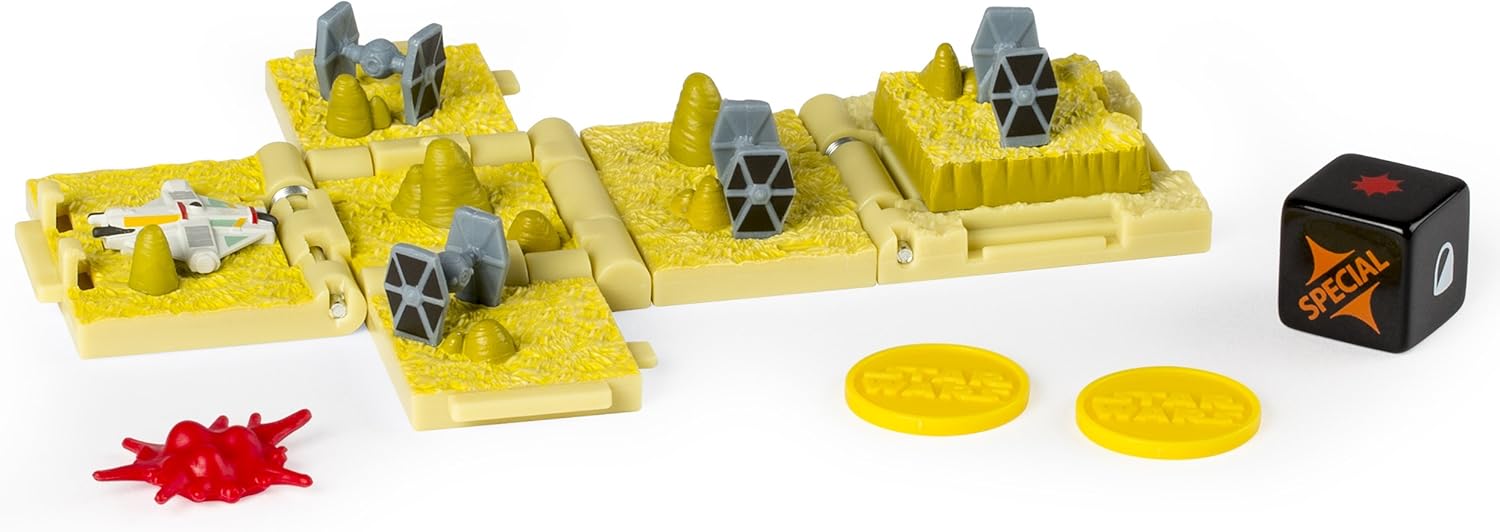 Star Wars Battle Cubes - Rebel Tie Fighter Chase Board Game