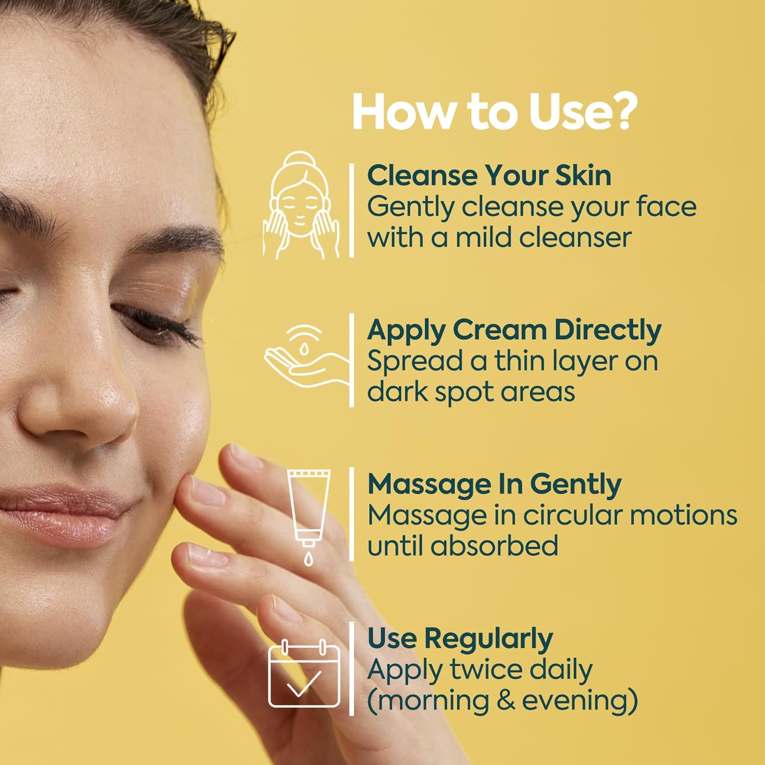 Dark Spot Corrector for Face – Brightening Moisturizer for Uneven Tone, Radiance-Boosting Face Cream for Women, Nourishing Spot-Fading Formula, 40 ml - Image 3