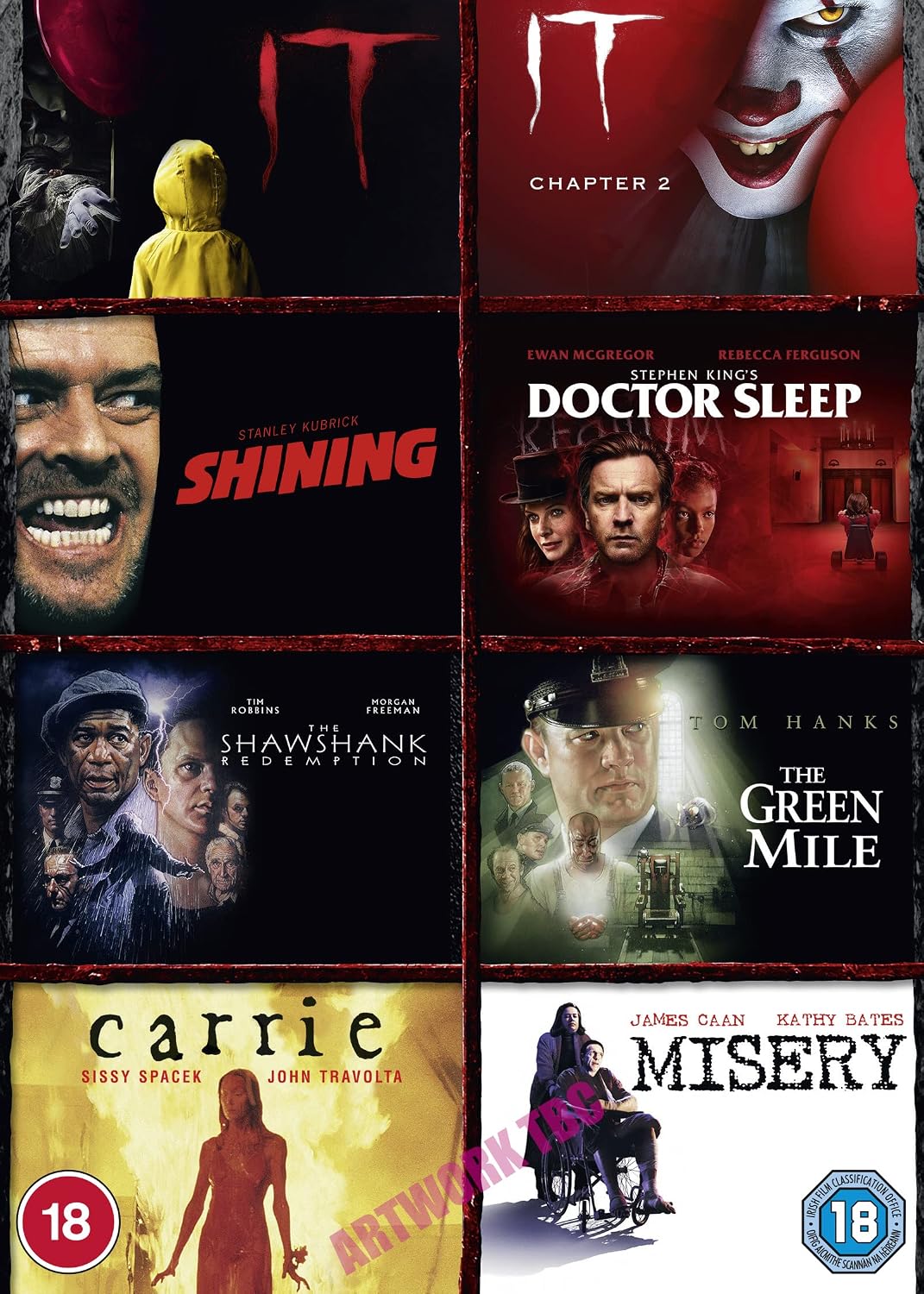 Stephen King 8-Film Collection [DVD]