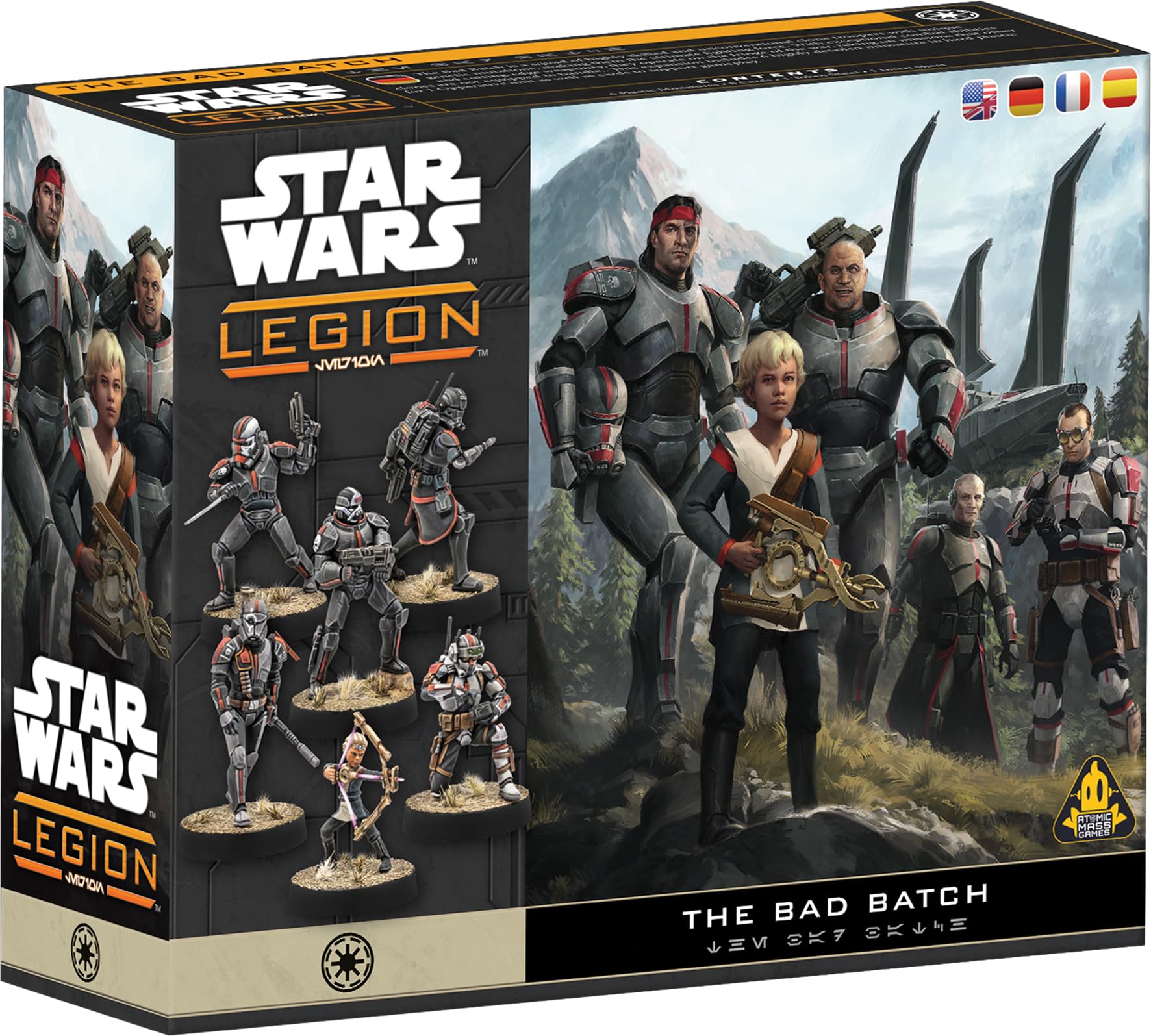 Asmodee | Star Wars: Legion - Bad Batch | Miniatures Game | Ages 14+ | 2 Players | 90 Minutes Playing Time