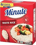 Minute White Rice, Instant White Rice for Quick Dinner Meals, 72-Ounce Box