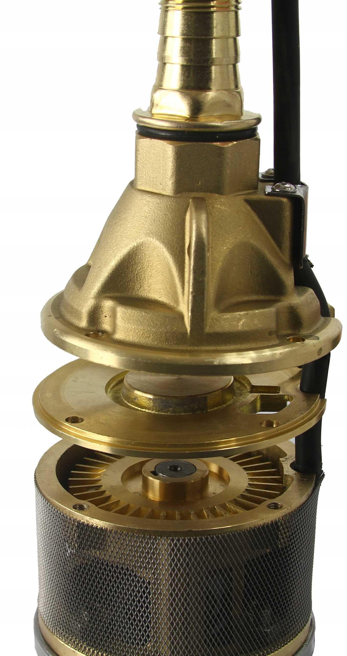 Electrobomba para pozos 50 litros/min bomba sumergible para pozo profundo de Ø4" 1 CV 750 W prevalencia hasta 60 metros 230 V salida 1"