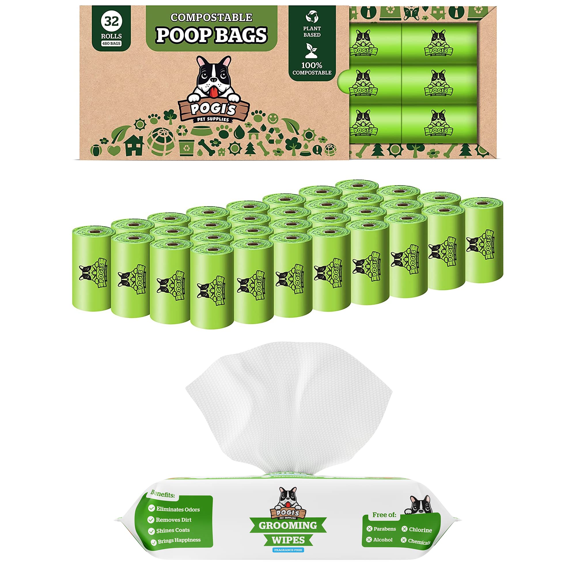 Pogi's Compostable Poop Bags