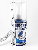 Vista 4 de Collector Protector Solución de limpieza de discos de alta calidad: limpiador de discos de vinilo líquido de 6.7 onzas y paño de microfibra