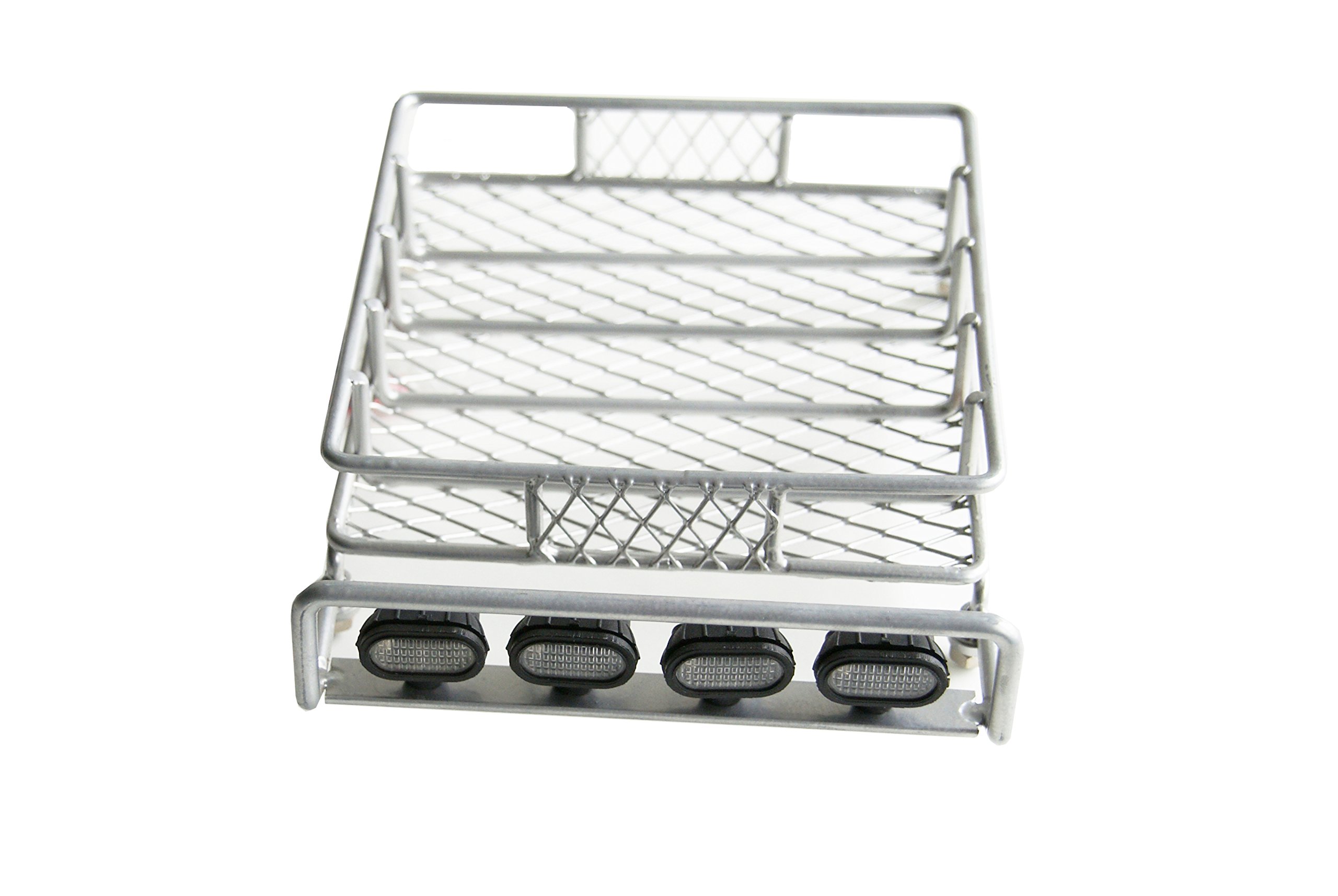Amewi Trave Per Tetto Con 4 Led Argento - 4
