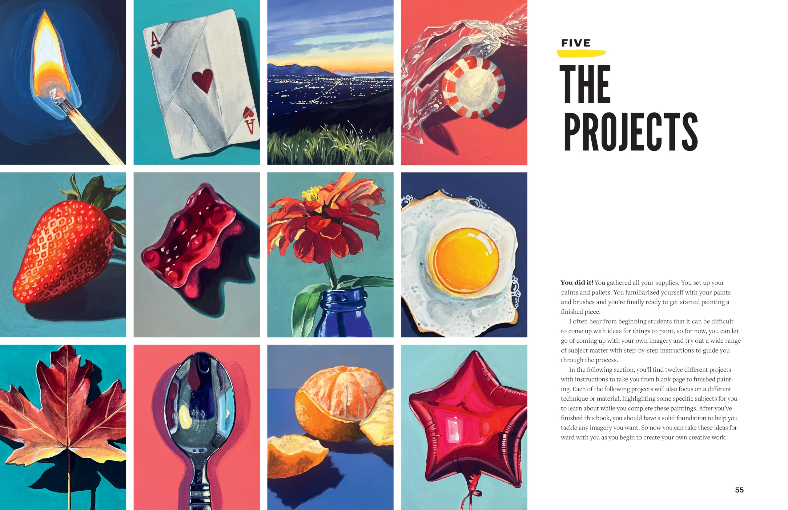 Gouache for Beginners: Simple, Stunning & Realistic Projects