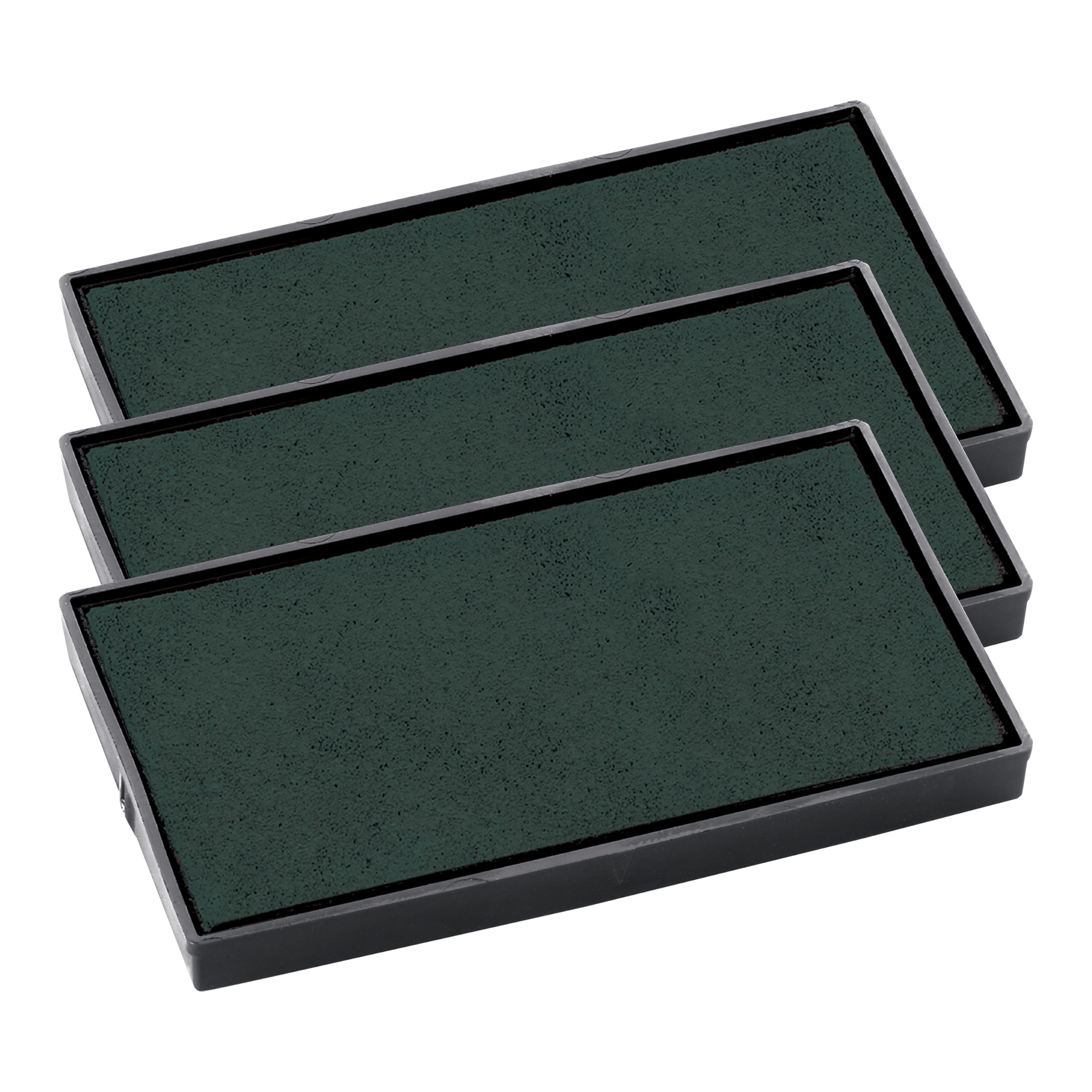 COLOP E/60 Replacement Ink Pads – Pack of 3 E60 Refill Pads Compatible with Printer 60 & Compact 60 Self Inking Stamps (Green)