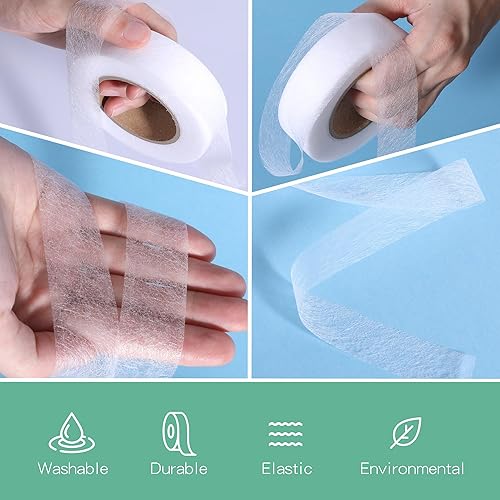 Miniatura 3 de Cinta de fusión de tela, cinta de dobladillo para planchar, cinta de dobladillo de fusión de doble cara, adhesivo duradero para faldas, jeans, ropa,