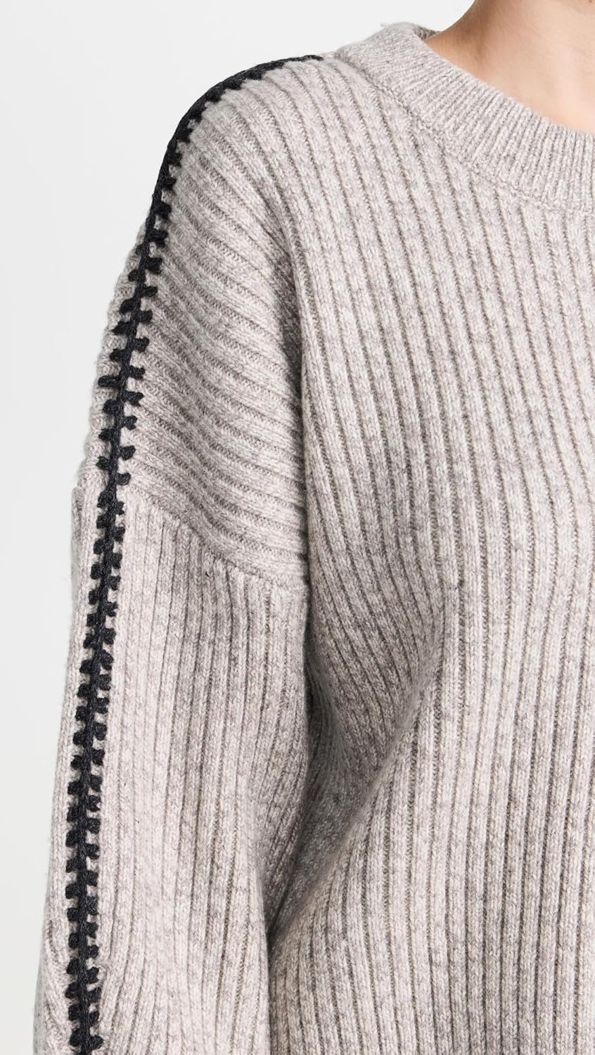 rag & bone Women's Ingrid Crew Neck Pullover - Image 6