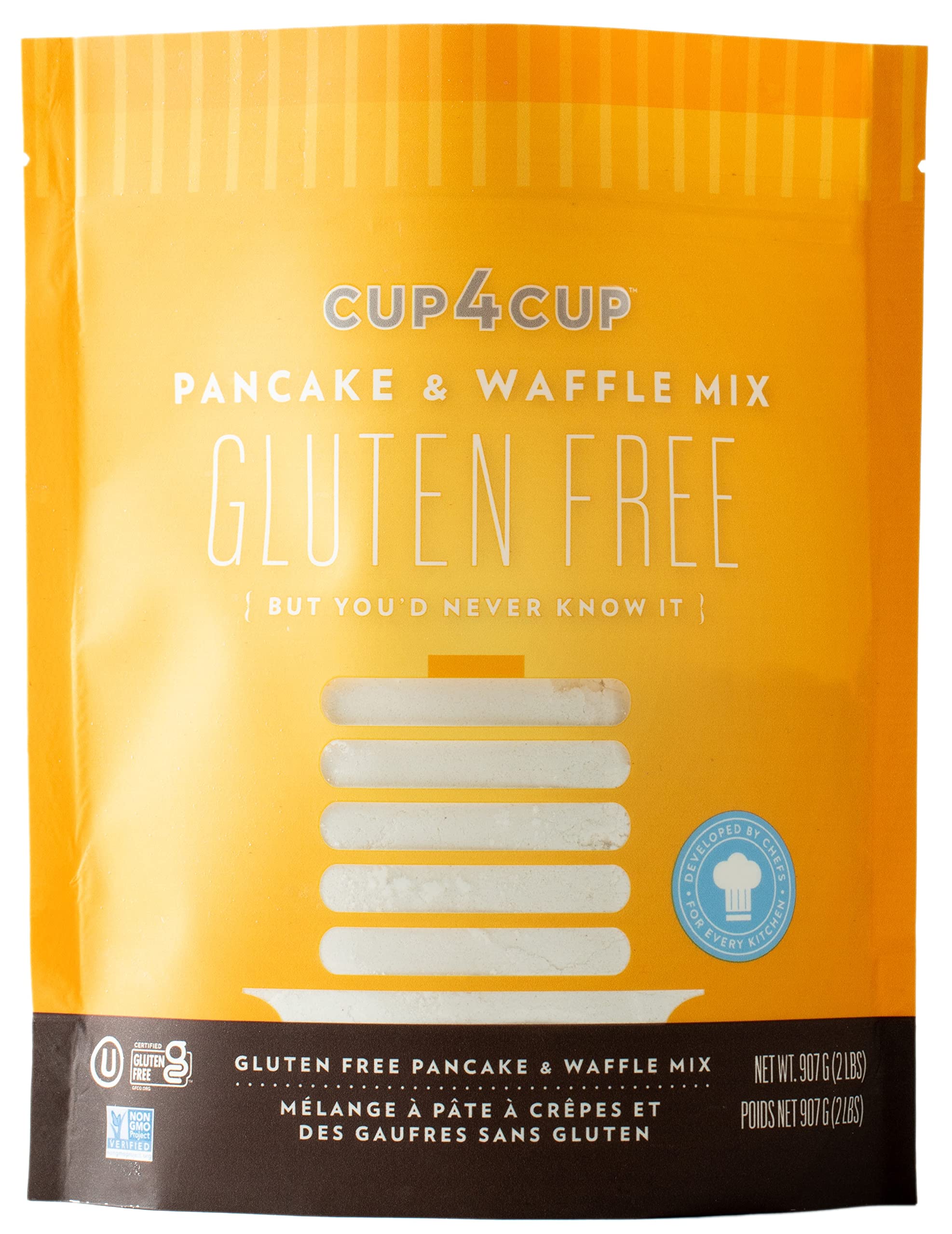 Buy Cup4Cup GlutenFree Pancake & Waffle Mix, 2 Pound Online at
