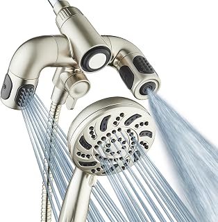 AquaDance High Pressure 156-mode Handheld Shower Head Combo with Hydro Arms