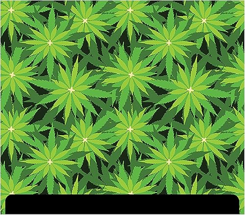 Miniatura 5 de Heat Transfer Vinyl 4U HTV con estampado 420 (19.66 x 36 pulgadas) - Hoja de cannabis realista, 20 pulgadas x 1 yarda