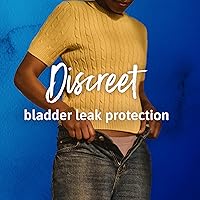 Vista 4 de TENA Almohadillas de incontinencia de cuidado sensible para mujeres, control de vejiga y posparto, máxima absorción, longitud regular, 52