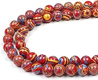 Vista 28 de MJDCB Cuentas de Amatista Natural de Ensueño Redondas de Piedra Cuentas Sueltas para Hacer Joyas 15" (8mm)