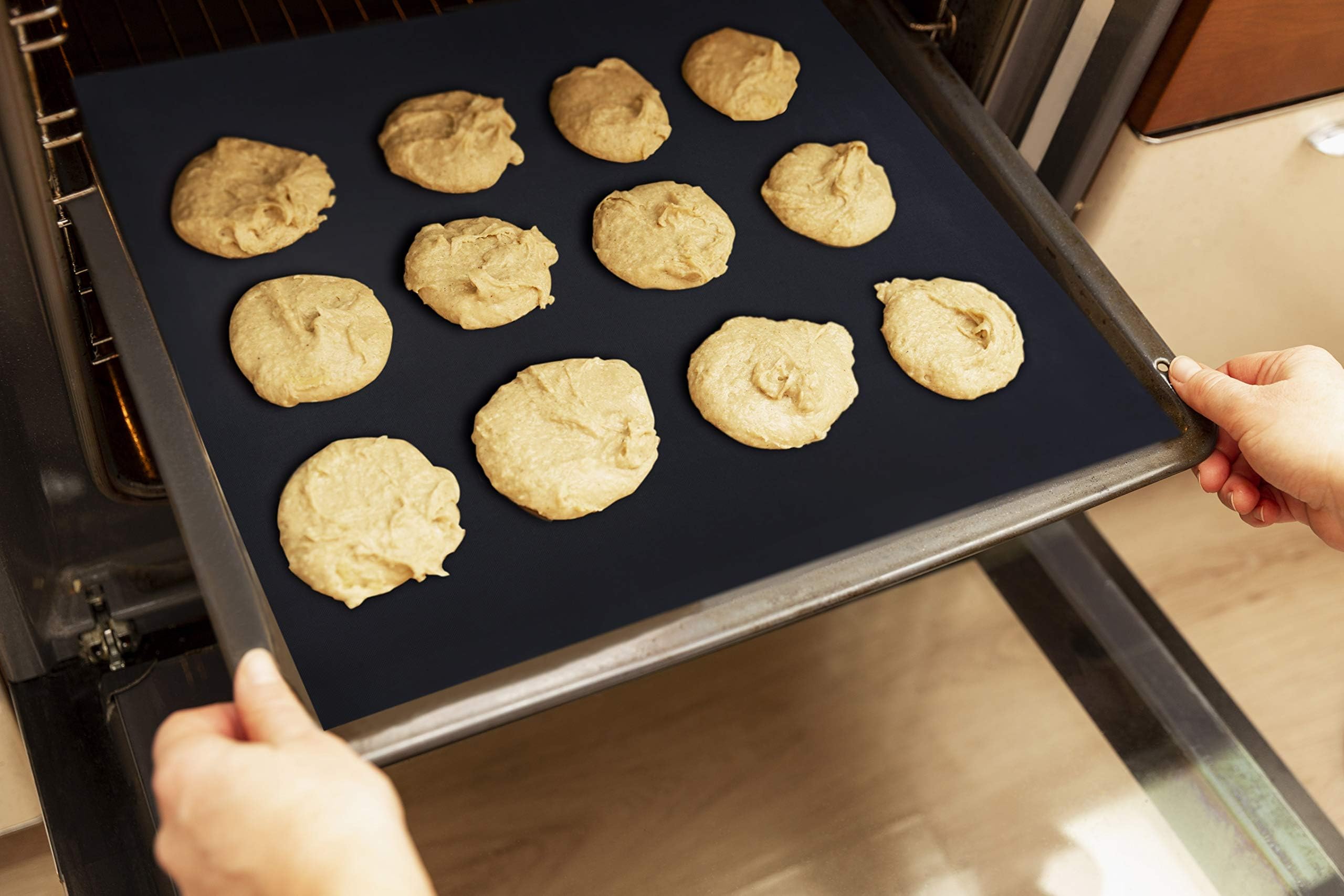 Doublures De Four Antiadhésives 50x40cm, 10 Pièces, Doublures