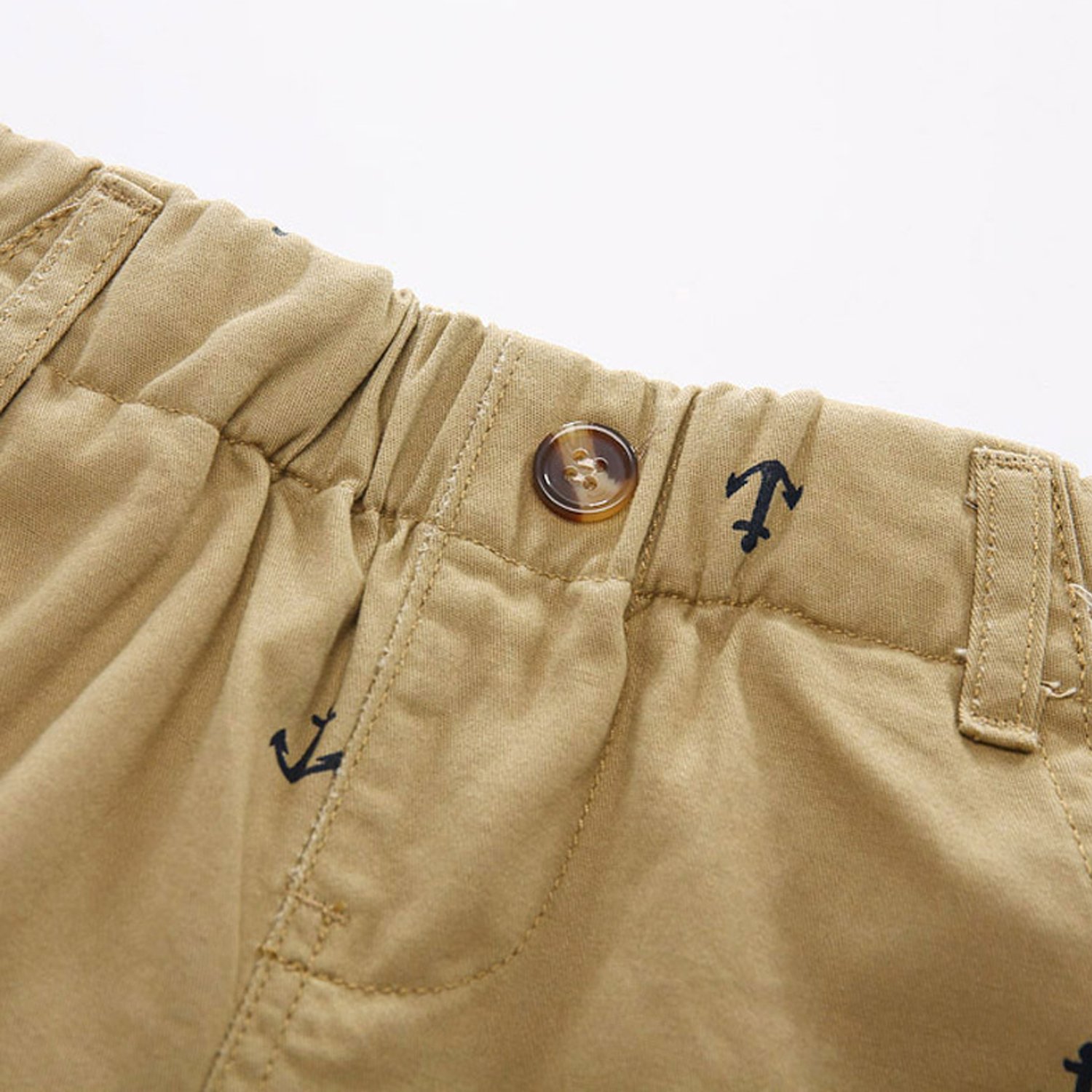 Chic-Chic Short Bébé Garçon Enfant Shorty Pantalon Court Taille Haute Casual Mignon Souple Chic Mode Eté
