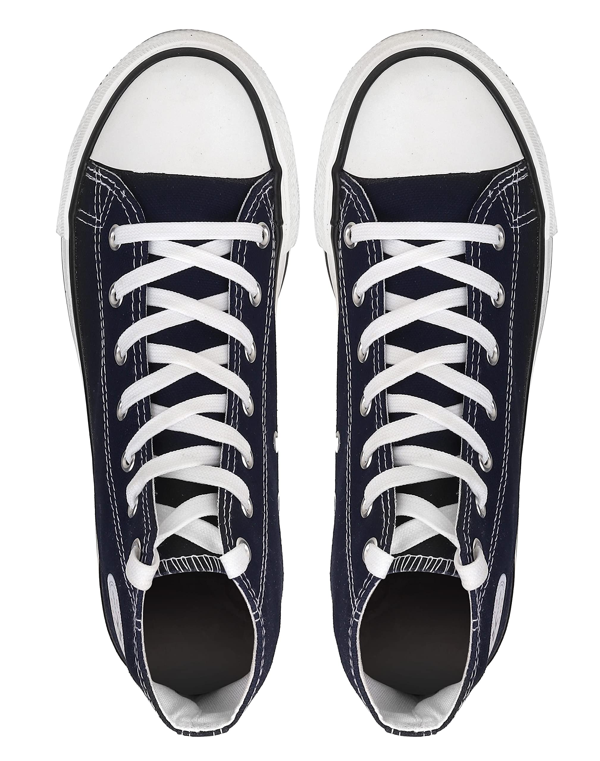 See full amazon price history chart for CASSIEY Women Stylish Comfortable Lightweight Casual Canvas High Ankle Sneaker Shoes for Women & Girl- Black/Navy CASSIEY Women Stylish Comfortable Lightweight Casual Canvas High Ankle Sneaker Shoes for Women & Girl- Black/Navy (B0C5JR2THN) Amazon Price History, Amazon Price Tracker
