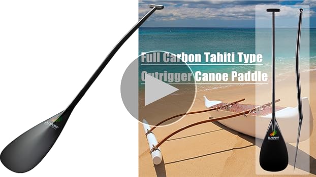 Amazon | Z＆J SPORTアウトリガーカヌーパドルフルカーボン、T