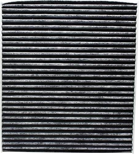 Paquete de 3 filtros de aire de cabina de repuesto para Kia SPORTAGE L4 2.0L 1998cc 122 CID cocheautomotriz - Carbón activado, ACF-10709